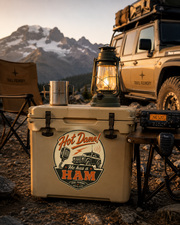 Hot Damn HAM Radio Decal