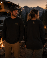 Trail Foundry Off Road Long Sleeve Shirt, Graphic Overland Tee, Outdoorsy Shirt