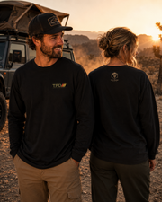 Trail Foundry Off Road Long Sleeve Shirt, Graphic Overland Tee, Outdoorsy Shirt