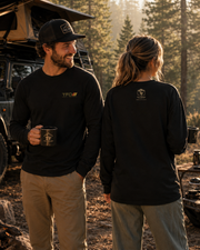 Trail Foundry Off Road Long Sleeve Shirt, Graphic Overland Tee, Outdoorsy Shirt