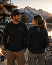 Trail Foundry Off Road Long Sleeve Shirt, Graphic Overland Tee, Outdoorsy Shirt