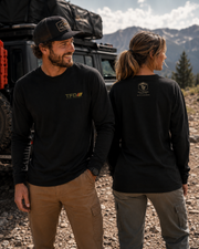 Trail Foundry Off Road Long Sleeve Shirt, Graphic Overland Tee, Outdoorsy Shirt