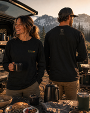 Trail Foundry Off Road Long Sleeve Shirt, Graphic Overland Tee, Outdoorsy Shirt