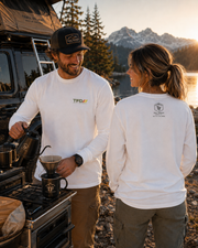 Trail Foundry Off Road Long Sleeve Shirt, Graphic Overland Tee, Outdoorsy Shirt