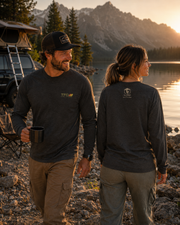Trail Foundry Off Road Long Sleeve Shirt, Graphic Overland Tee, Outdoorsy Shirt