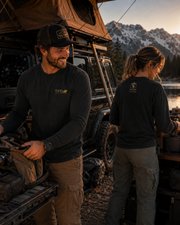 Trail Foundry Off Road Long Sleeve Shirt, Graphic Overland Tee, Outdoorsy Shirt