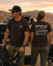 Trail Foundry Ford Raptor Baja Graphic Tee, Off-Road Motorsport Truck Apparel