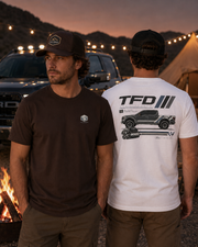 Trail Foundry Ford Raptor Baja Graphic Tee, Off-Road Motorsport Truck Apparel