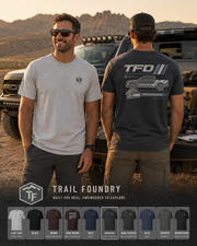 Trail Foundry Ford Raptor Baja Graphic Tee, Off-Road Motorsport Truck Apparel