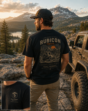 Trail Foundry Rubicon Trail Vintage Jeep Graphic Tee, Overland Apparel