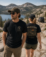 Trail Foundry Rubicon Trail Vintage Jeep Graphic Tee, Overland Apparel