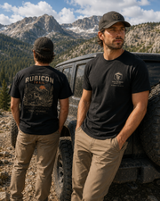 Trail Foundry Rubicon Trail Vintage Jeep Graphic Tee, Overland Apparel