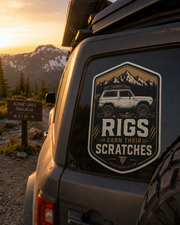 Rigs Earn Their Scratches – Trail Foundry Off-Road Sticker