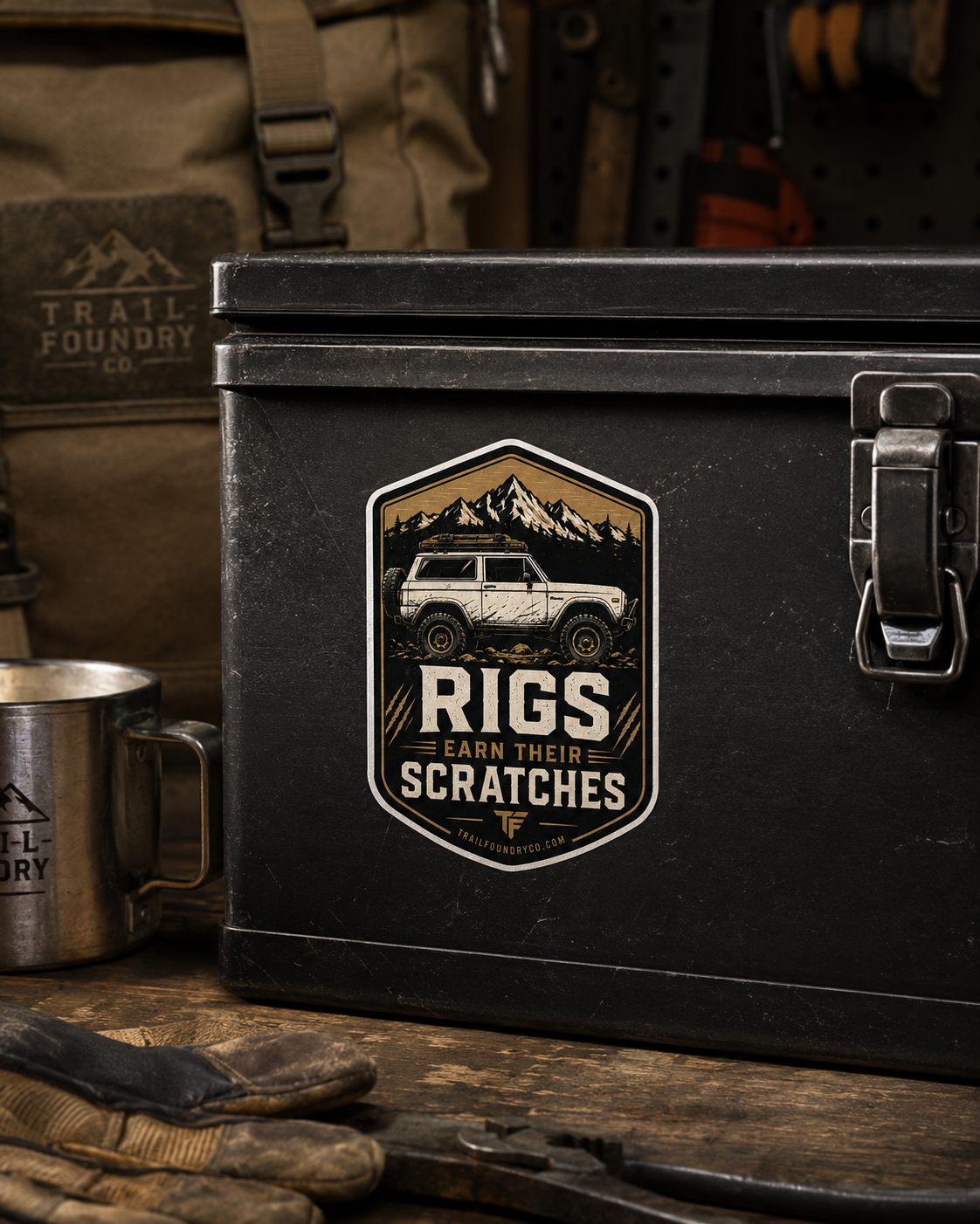 Rigs Earn Their Scratches – Trail Foundry Off-Road Sticker