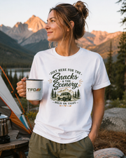 Women's Vintage Off-Road Funny Camping Shirt