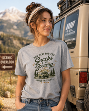 Women's Vintage Off-Road Funny Camping Shirt