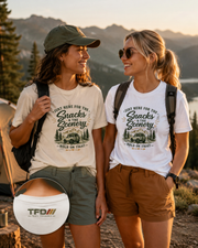 Women's Vintage Off-Road Funny Camping Shirt