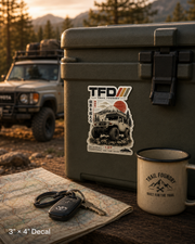 TFD Japanese Overland Toyota Decal Sticker