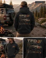 Trail Foundry 4x4 Vintage Land Cruiser Style Hoodie