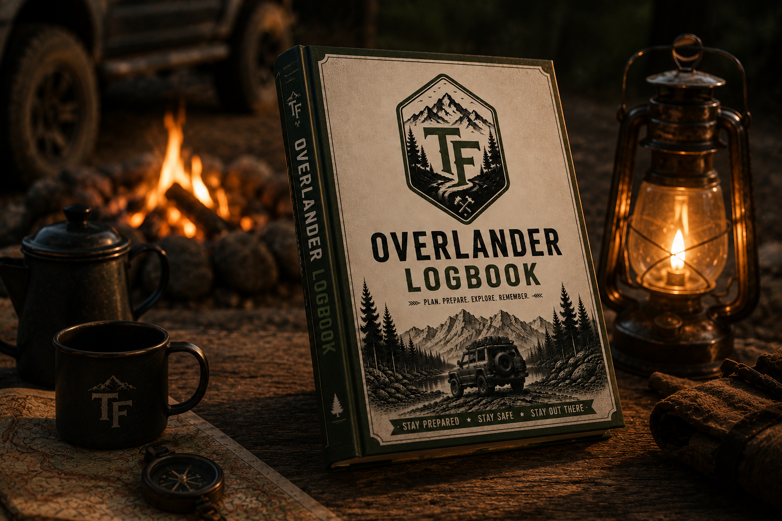 Trail Foundry Overlander Logbook cover